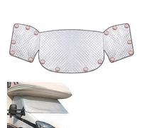 R-timer Car Windscreen Covers for VW Crafter Grand California Man TGE ab 2018,Motorhome thermal mat,insulating window cover made of aluminum composite material,17 magnets Frost Snow