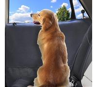 R-timer Dog Car Door Protector for Volvo S80 2006-2016, Pet Car Door Cover Anti Scratch Guard Waterproof Vehicle Interior Shield with Storage Pockets,Black