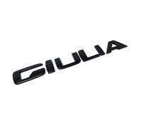 R-timer GIULIA 3D Car Stickers for Alfa Romeo Car Logo Emblem Sticker Car Window Door Badge Decals Auto Exterior Decoration Modified Accessories,Black
