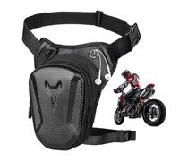 R-timer Motorcycle Leg Bag for BMW G 310 R 2017-2026 | breathable 3D mesh back & 3-level straps. Water-resistant thigh drop pouch for stable, hands-free motorcycle tours