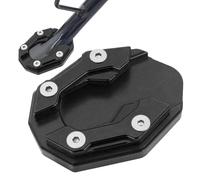 R-timer Side Stand Extension Enlarger for Kawasaki Brute Force 300 2012-2023, Motorcycle Kickstand Support Plate made of Premium Material, Parking Pad,Black