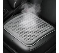 R-timer Summer Car Seat Cushion for Seat Ateca FR Facelift/Cupra Ateca 2017-2024, Breathable Cooling Pad Auto Interior Front Chair Protective Accessories,Grey