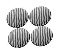 R-timer Wheel Centre Caps Stickers for Ford Tourneo Custom II 2023-2026 | 4 Pcs Car Wheel Center Badges Hubcaps Trim Emblem Decals Decorative Accessories, 56mm