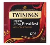R Twinings English Strong Breakfast Tea (Pack of 3, Total 480)
