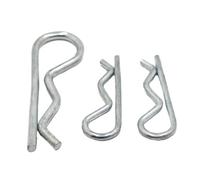 R-type Cotter Pins Wave Latch Locking Pin Split Pin Clip Hitch Carbon Steel R Type Pin M1 M1.2 M1.6 M1.8 M2 M2.5 M3 M3.5 M4 M5(M2x40 10pcs)