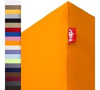 R-up Fitted Sheet - 100% Cotton - 130 g/m² - Certified according to Oeko-Tex 100 - Stress Free - 180 x 200 - 200 x 220 cm, Cotton, Orange, 180 x 200 - 200 x 220 cm