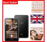 R1 HiFi MP3 Player Bluetooth 5.1 2TB Lossless Touchscreen Black