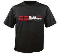 R1200Gs Adventure 100% R 1200 Gs for Driver Motorcycle Fan Mens T Shirt Black M