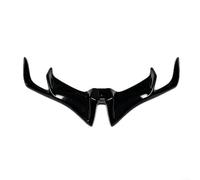R15V3 Accessories Aerodynamic Winglets Motorcycle Fixed Wind Wings Black ABS Plastic Bolt-On Front Fairing Spoiler Kit Stable Fit