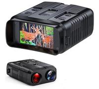 R19 Digital Night Vision Binoculars Device 4K 1080P 3W Infrared Night Vision Goggles Recorder Full Dark 300m For Camping Comfortable(R19 4K)