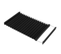 R1L3X1NG Thin Shade Replacement for Lippert, Compatible with Lippert Prepped Entry Doors，12'' x 21'' RV Window Shade，Black…