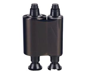 R2011 Evolis Colour ribbon, black monochrome, 1000 prints R2011 Pebble Dualys