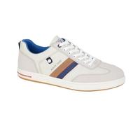 R21 Men's Stripe Casual Trainers in White | Size: 6 R21 White 6