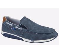 R21 Original Marine Memory Foam Men's Shoes Men's | Slip On Shoes | Navy | UK Size 8