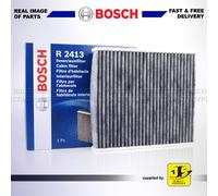 Bosch R2413 Activated Carbon Cabin Filter, Replacement Filter - Against Unpleasant Smells, Pollen and Dust for Cleaner Air Inside the Vehicle