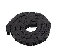 R28 Black Nylon Cable Carrier 1000mm 40 inch Cable Drag Chain for 3D Printers CNC Machines E chain Management System High Strength Wear Resistant