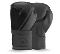 R2F Boxing Gloves, Pro Training Sparring, Leather, Muay Thai MMA Kickboxing, Punching Bag Gloves Focus Pad Mitts, Men Women Adult 10oz, 12oz, 14oz, 16oz