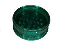 R2K® Plastic Herb Grinder 3 Part Magnetic Shark Teeth Assorted Colours, 60mm 3 Piece Herb Grinders, Portable and Pocket Size, Smell Proof Airtight Stash Compartment (Pink) (Green)