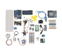 R3 Development Board Kit IoT Starter Kit with Color Lights Resistors Beginner Friendly Learning Kit for Smart Projects ABS Plastic