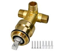 R3510-WL Rough-In Valve, Compatible with Delta Wall-Mount Faucet Assemblies, for Single-Handle Bathroom Sink Faucet Replacement, Forged Brass Body