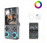 R36 Ultra 128GB Handheld Game Console, 4-Inch HD Screen, Portable Retro Video Games Console Pocket-Arcade for Kids Adults(Black)