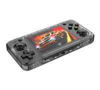 R36H Portable Retro Game Console, Dual 3D Joystick Portable Handheld Game Console Pre Installed with Multiple Retro Games, Boy, Open-source Linux System Games-Blick||128G