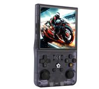 R36MAX Retro Handheld Game Console, 18000 in 1 Open Source Retro Gaming Console Built-in TF Card, 720x720 4 Inch IPS Screen, Supports 11 Emulator, 4000MAH (128GB)