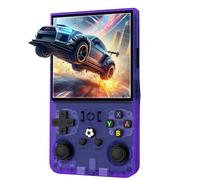 R36MAX Retro Handheld Game Console, 4.0 Inch IPS Screen, 128GB Storage, 22000+ Classic Games, 4000mAh Battery, Linux System, 30+ Emulators