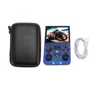 R36PRO Handheld Retro Game Console, 3.5 Inch IPS Screen 640x480, Open Source Game Player with RK3326 Chip, 4000mAh Battery, Supports 60+ Emulators for NES SNES MD CPS SMD (128GB)