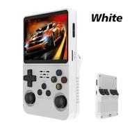 AMCR R36S Retro Handheld Video Game Console,3.5Inch IPS Screen Video Player 64g TF Card 10,000+ Games Retro Handheld Game Console, With Open Source Linux System,Black