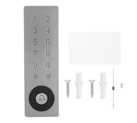 R372 Metal Home Wiegand Card Password Door Entry Access Control Machine Ultra Low Power IP67 Grade Explosion Proof for Homes Offices 160x50x20mm (CI)