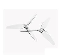 R38 5.1Inch 3-Blade Colorful Racing Propeller Official H-eadsUp Collaboration for Competitive FPV Drones(5.1Inch 2Pairs White)