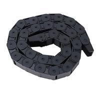 R38 Black Nylon Cable Drag Chain Wire Carrier for 3D Printer CNC Machine 18x25mm
