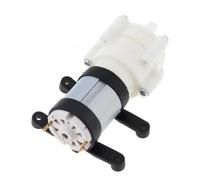 R385 Mini Water Pump Motor 6-12V/24V Self Priming Pump Electric Diaphragm Pump Large Flow 1.5-2L/Min for Fish Tank/Tea Machine(24V)