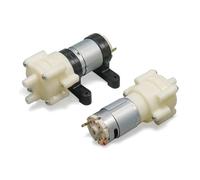 R385 Water Pump 12V Diaphragm Pump 1.5-2L/Min Miniature Water Pump Household Fish Tank Accessories Tea Set Pump With Brackets AUOQKQUT