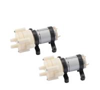 R385 Water Pump 12V Diaphragm Pump Pump 6V Small Miniature Water Pump Household Fish Tank Accessories Tea Set Water Pump(DC6-12V 2PCS)