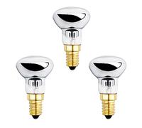 R39 25W Lava Lamp Bulb 230V, Dimmable R39 E14 Reflector Bulbs Warm White 2600K, Lava Lamp Replacement Bulbs Small Edison Screw Cap, Glitter Lamp Bulb, 3 Pack