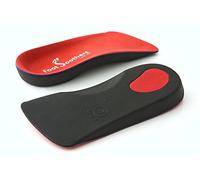 R3D 3/4 Orthotic Insoles Arch Support Foot Soothers Pronation Fallen Arches Flat (UK - XSmall: 3-4.5)