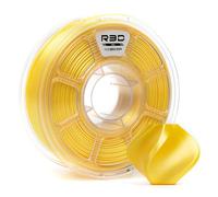 R3D PLA 3D Filament 1.75mm, 0-370 mm/s High-Speed Printing, Dimensional Accuracy +/- 0.02mm, 1KG (2.2lbs) Clear Plastic Spool 3D Printing Filament (Silk Yellow)