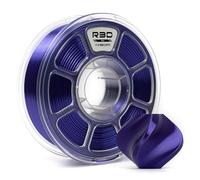 R3D PLA 3D Filament 1.75mm, 0-370 mm/s High-Speed Printing, Dimensional Accuracy +/- 0.02mm, 1KG (2.2lbs) Clear Plastic Spool 3D Printing Filament (Silk Purple)