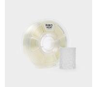 R3D PLA 3D Filament 1.75mm, 0-370 mm/s High-Speed Printing, Dimensional Accuracy +/- 0.02mm, 1KG (2.2lbs) Clear Plastic Spool 3D Printing Filament (Transparent)