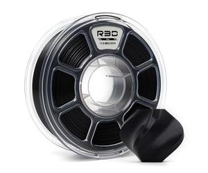 R3D PLA 3D Filament 1.75mm, 0-370 mm/s High-Speed Printing, Dimensional Accuracy +/- 0.02mm, 1KG (2.2lbs) Clear Plastic Spool 3D Printing Filament (Black)