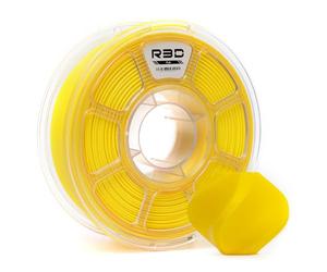 R3D PLA 3D Filament 1.75mm, 0-370 mm/s High-Speed Printing, Dimensional Accuracy +/- 0.02mm, 1KG (2.2lbs) Clear Plastic Spool 3D Printing Filament (Yellow)