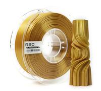R3D PLA Pro Silk Gold High Speed Filament 1.75mm 1KG, 3D Printer Filament for 30-600 mm/s High-Speed Printing, Dimensional Accuracy +/- 0.02 mm, 1kg Plastic Spool, Compatible with AMS