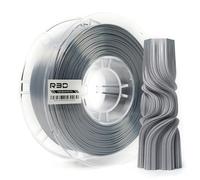 R3D PLA Pro Silk Silver High Speed Filament 1.75mm 1KG, 3D Printer Filament for 30-600 mm/s High-Speed Printing, Dimensional Accuracy +/- 0.02 mm, 1kg Plastic Spool, Compatible with AMS