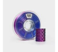 R3D Tri Color Silk PLA 3D Printer Filament Filament, Co-Extrusion, 1.75mm 1KG, 30-370 mm/s High-Speed Printing, 1.75mm, Dimensional Accuracy +/- 0.02 (Silk Rose-Red-Green-Blue)