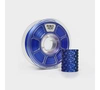 R3D Tri Color Silk PLA 3D Printer Filament Filament, Co-Extrusion, 1.75mm 1KG, 30-370 mm/s High-Speed Printing, 1.75mm, Dimensional Accuracy +/- 0.02 (Silk Blue-Purple-Black)