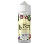 R3LOADED Bloom Flavoured Liquid Bottle, Flavour Blend, Large Capacity Refillable Bottle, 70% VG / 30% PG, Smooth Taste, Everyday Use, 0mg No Nicotine,100ml, Pack of 1 ( Star-fruit Cac-tus)