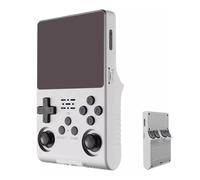 R40S Pro Retro Handheld Game Console, 3.5-inch HD Color Screen RK3326 1.5GHz Linux Open-Source System Portable Handheld Video Gaming Console with Dual Joysticks, Support OTG HDMI Output