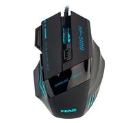 R4MPAGE RP/7 Buttons Optical 6 Color LED Gaming Mouse Up to 7200 dpi with Scroll Wheel